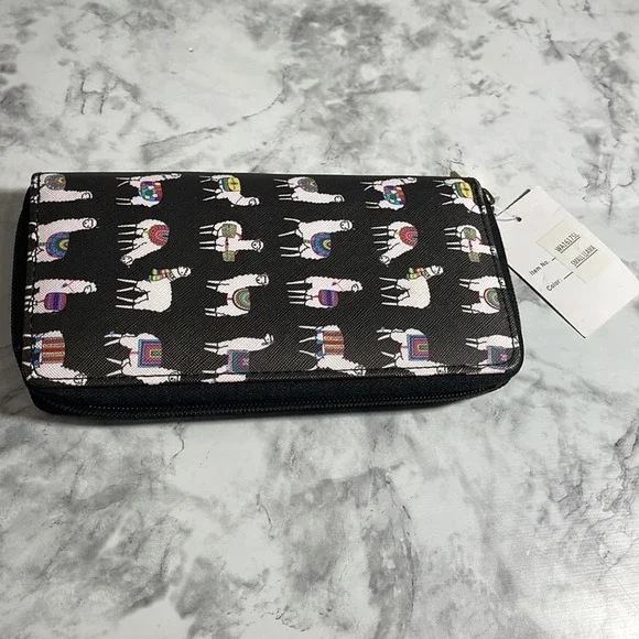 Vieta Llama Print Wallet NWT - Picture 10 of 10